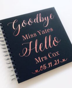 personalised hen party books