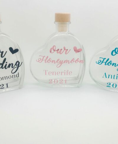honeymoon sand bottle