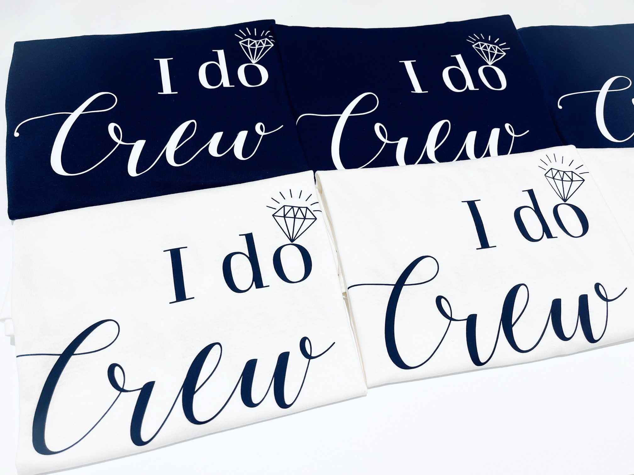 I Do Crew t-shirt for bridal party