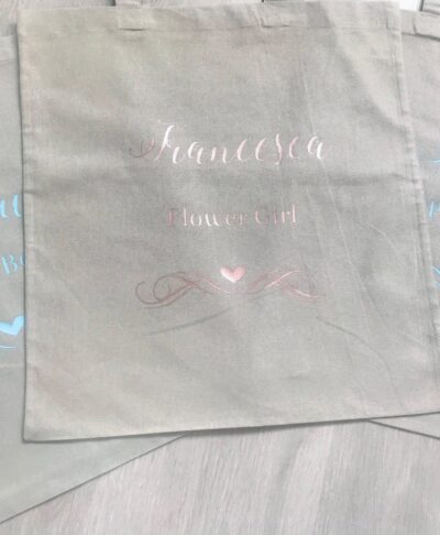 wedding role canvas bag