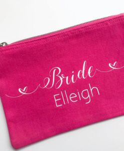 bride makeup bags
