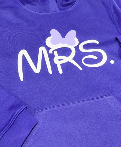 Personalised Mrs Hoodie