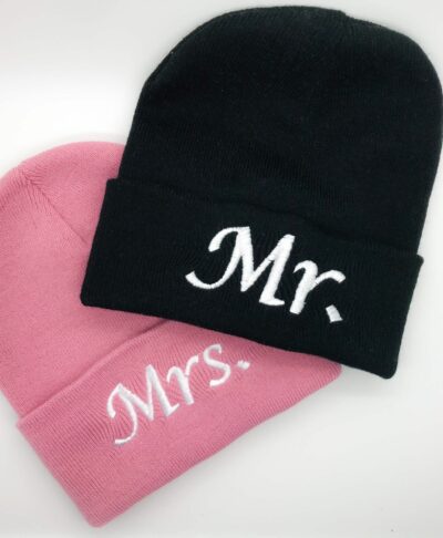 personalised embroidered beanie hat