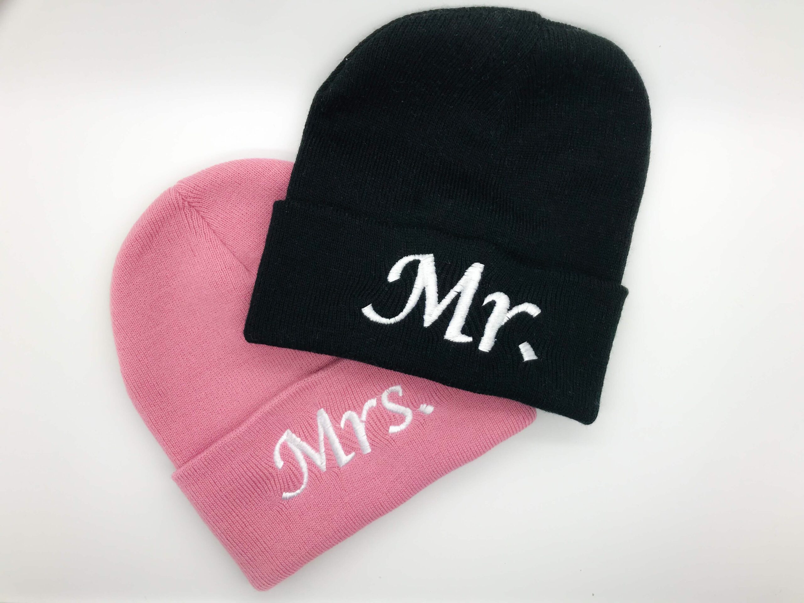 personalised embroidered beanie hat