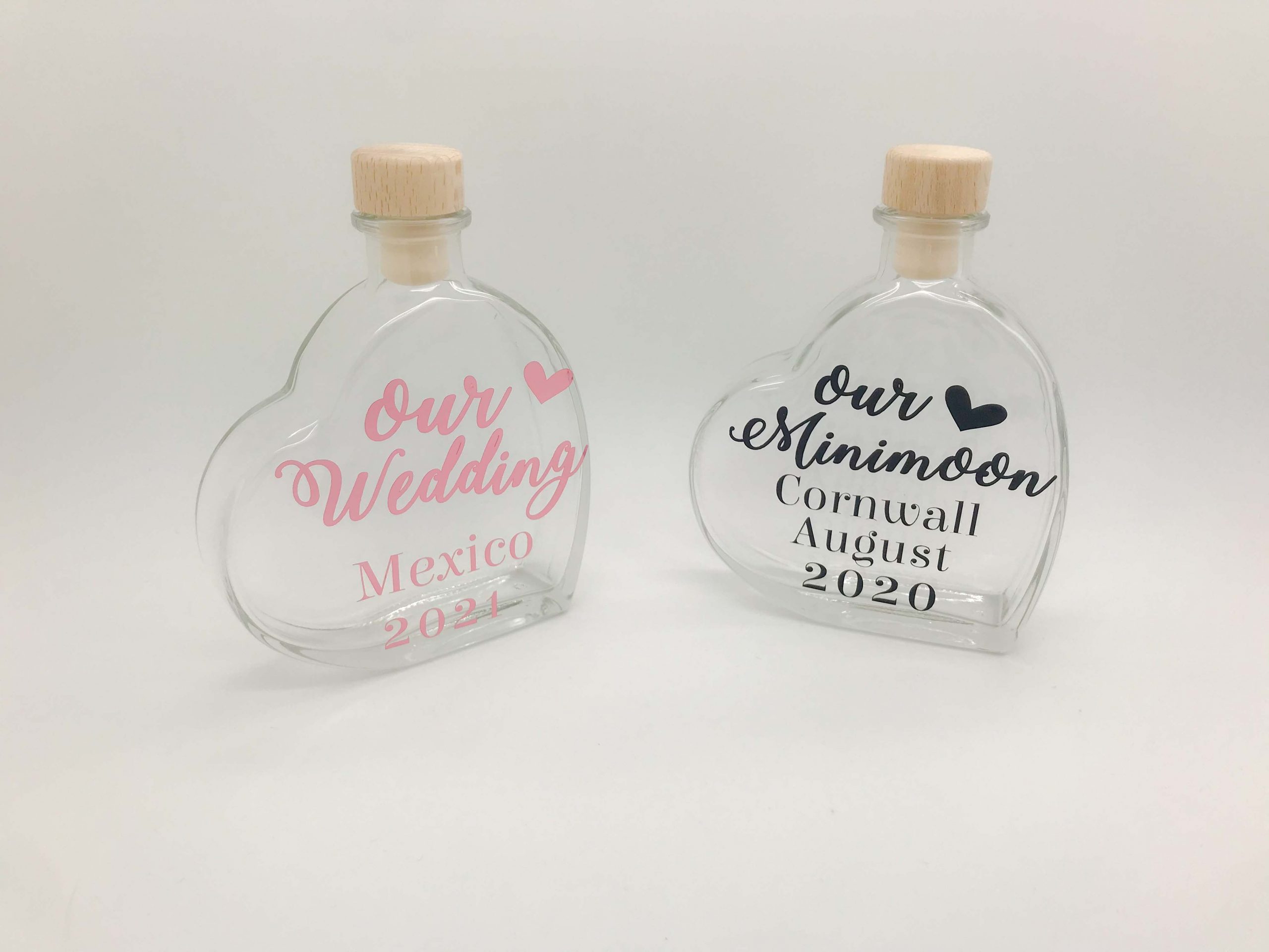 honeymoon sand bottle