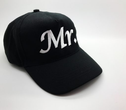 mr embroidered cap