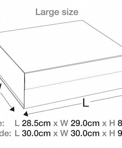 dimensions for large bridesmaid proposal box