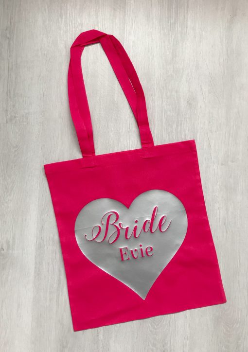 bride canvas bag