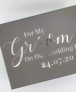 personalised groom box