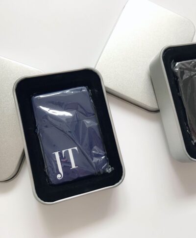 personalised lighter with initials