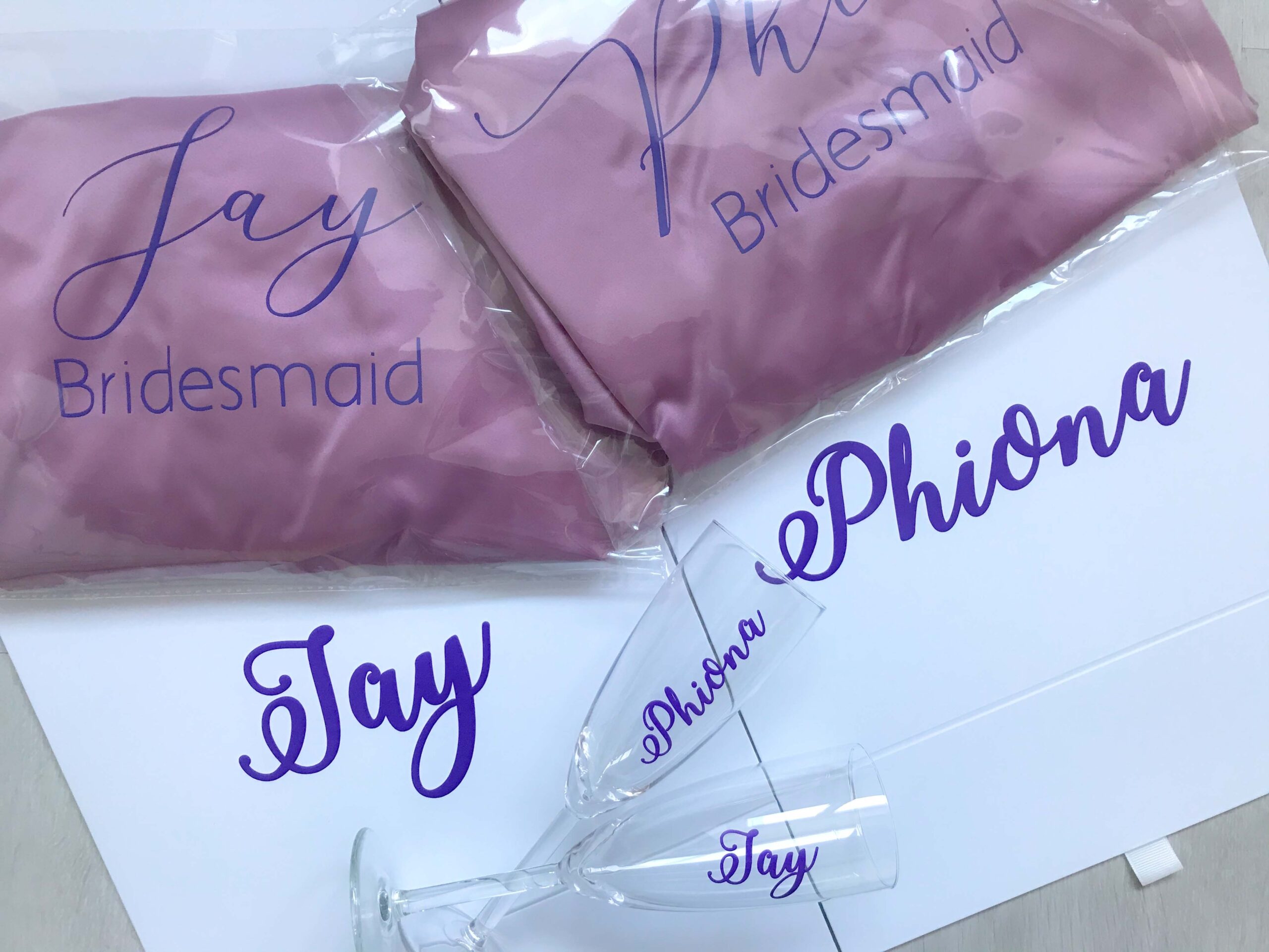 bridesmaid proposal box gift set