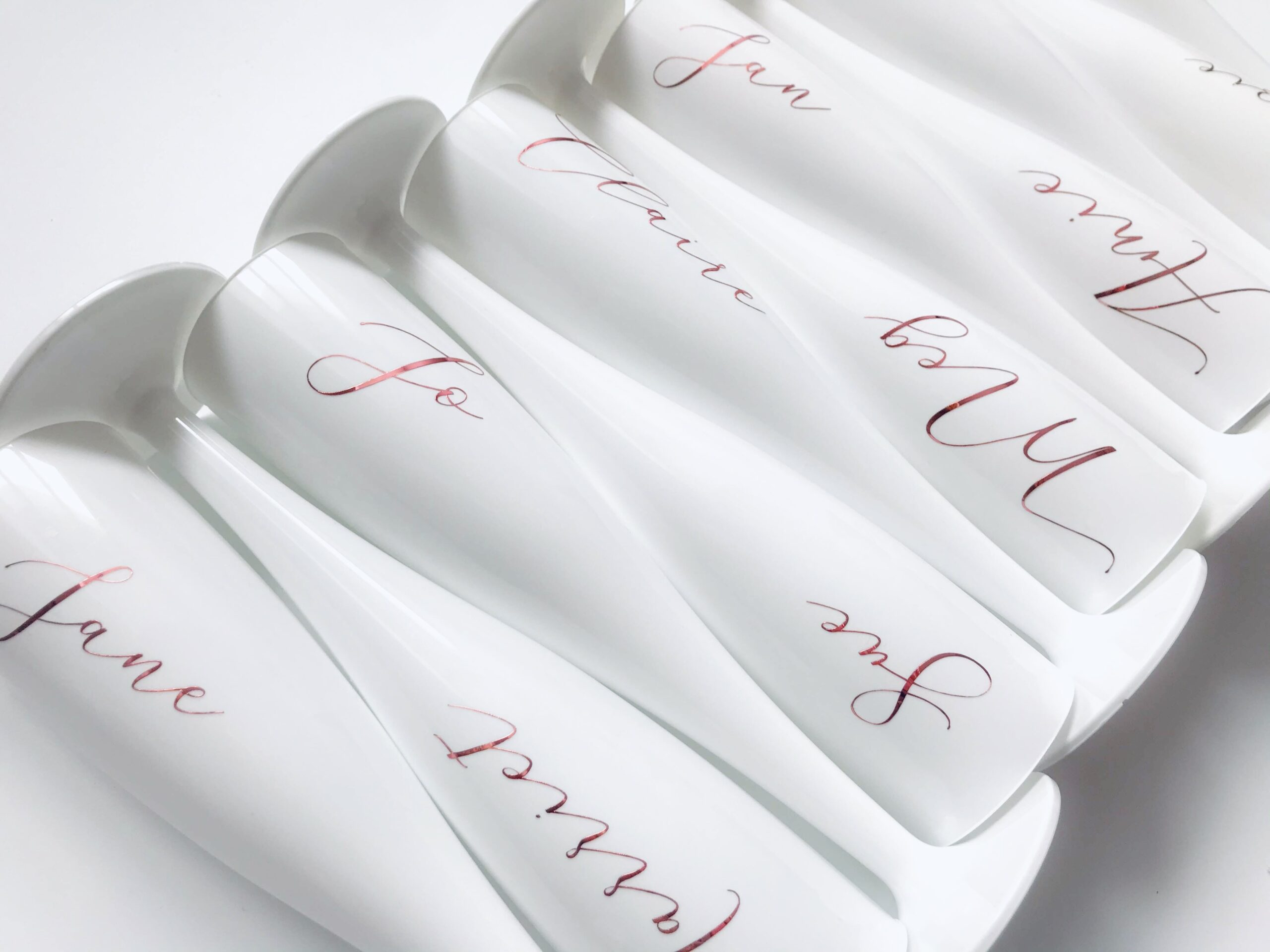 hen party plastic champagne flute