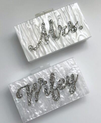 mrs pearl wedding bag