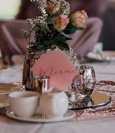 acrylic table number sign