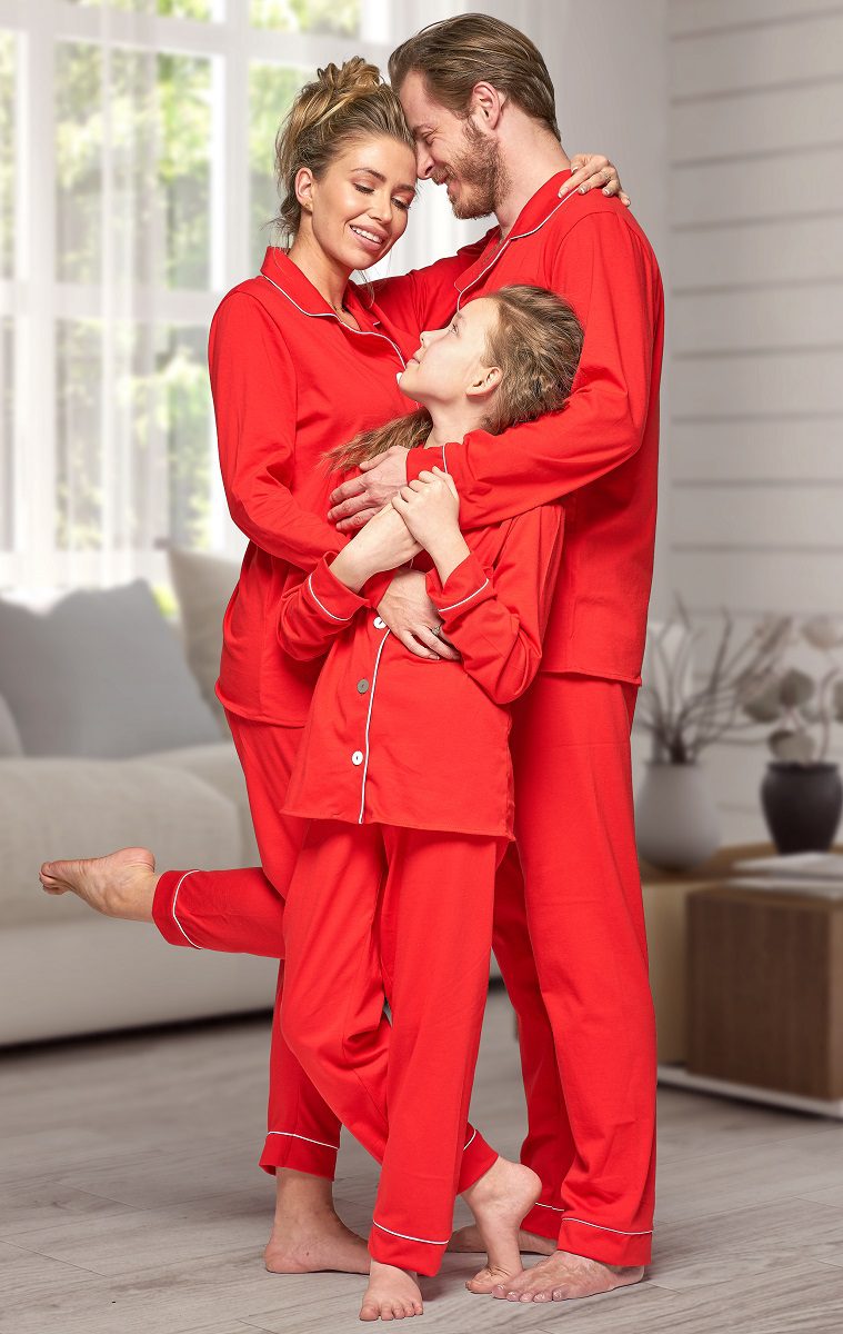 personalised family christmas pyjamas