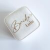 Personalised Wedding Role Travel Jewellery Box